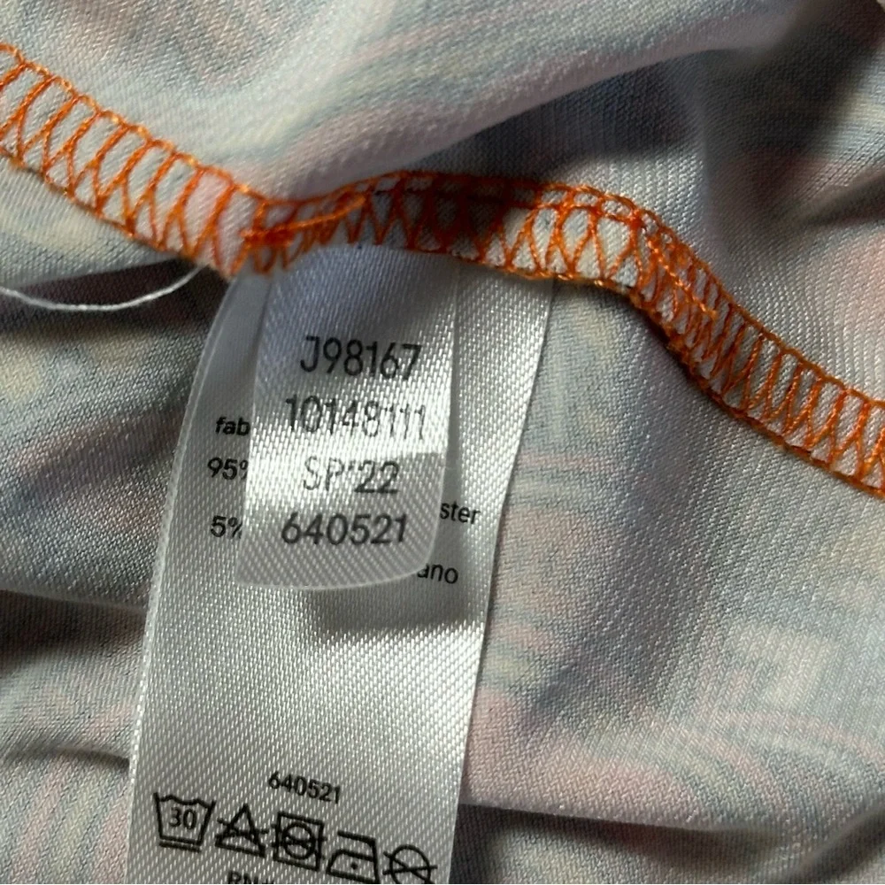 VENUS Asymmetrical Wrap Maxi Dress Red Orange Resort Wear - Picture 6 of 16